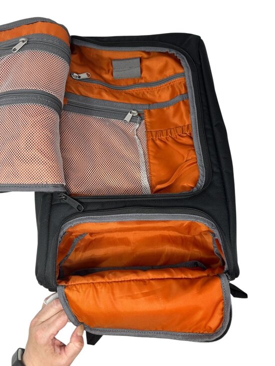 eBags Professional Slim Laptop Backpack Black Travel Business Work Bag main image 8